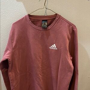 Adidas Pink Crewneck Sweatshirt